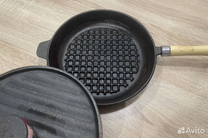 Чугунная сковорода