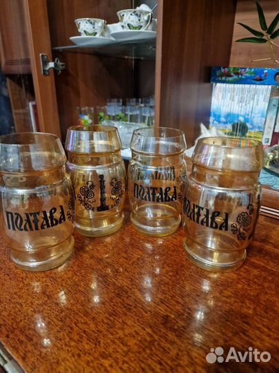 Пивной стакан чешское стекло