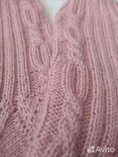 Носки вязаные шерстяные ручной работы р 38-39