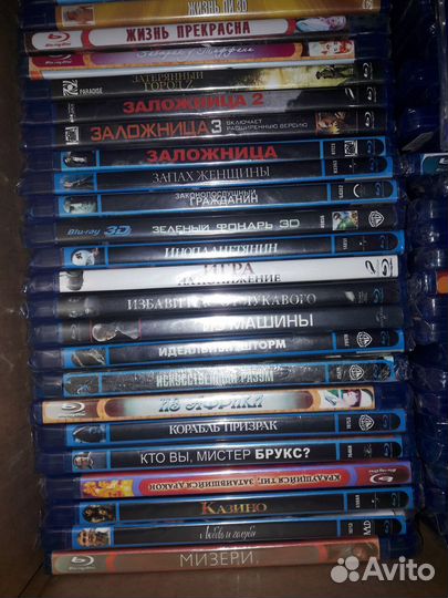 Blu RAY фильмы диски
