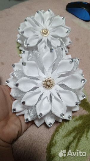 Школьные, повседневные банты для девочек