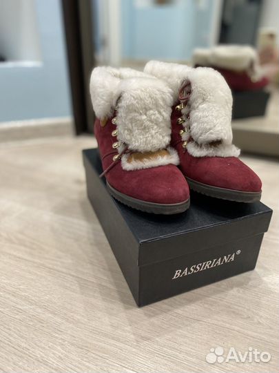 Ботинки женские зимние 38 размера натуральные