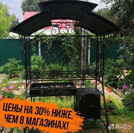 Мангал беседка