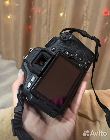 Зеркальный фотоаппарат canon 600d kit 18-55