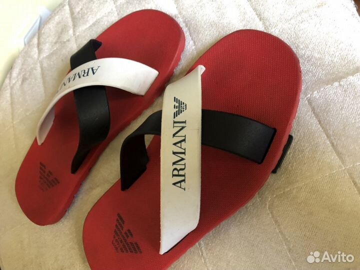 Сланцы Armani junior оригинал
