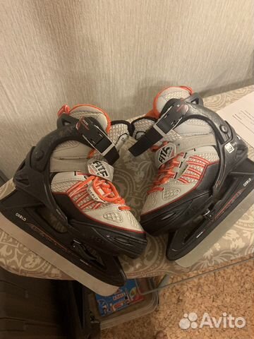 Коньки декатлон Oxelo раздведные 32-35