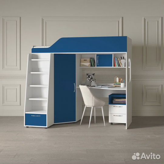 Детская кровать чердак