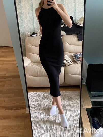 Платье лапша Bershka макси