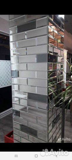 Зеркало/стекло/ромбик