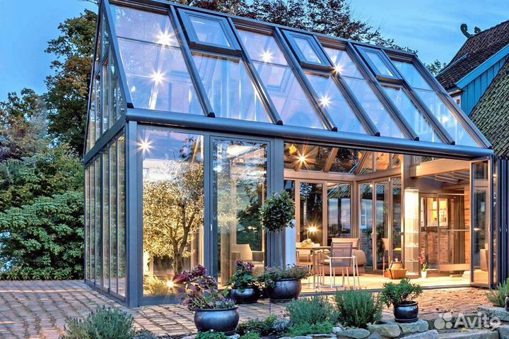 Остекление зимнего сада