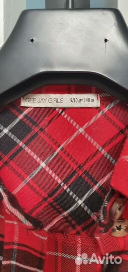 Рубашка рост 140