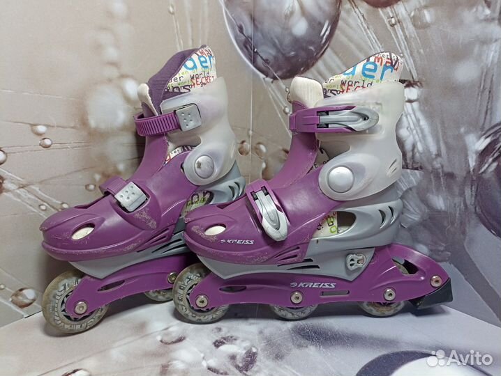 Коньки роликовые Kreiss раздвижные S (30-33)