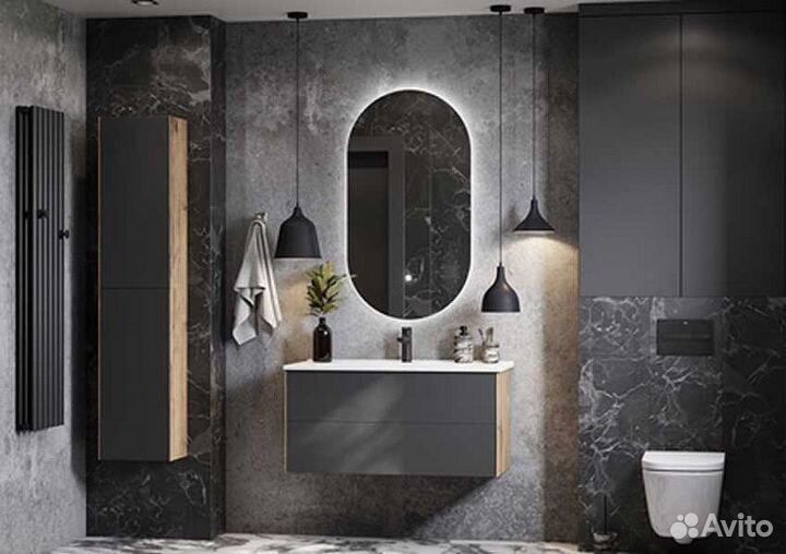 Зеркало aquaton (Акватон) 1a256402a1010 Хром