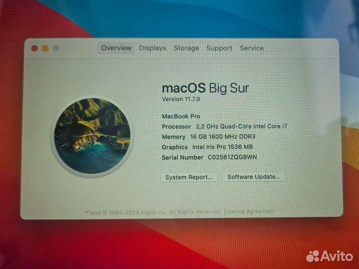 Apple MacBook Pro 15 2016