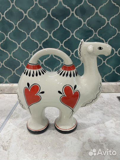 Верблюд СССР Гжель 60е