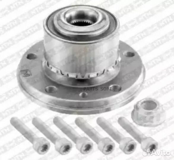 NTN-SNR R15458 Ступица колеса зад прав/лев