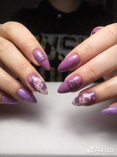 Маникюр, наращивание ногтей, гель-лак