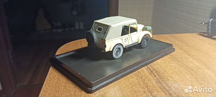 Газ 69 rally reid Italian 1972 год 1/43