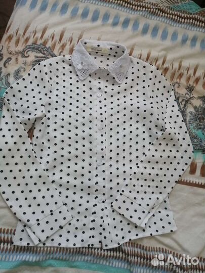 Блузка школьная для девочки