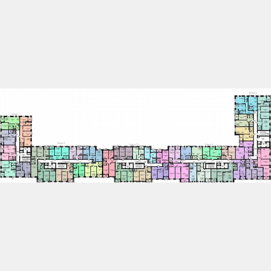 1-к. квартира, 50,5 м², 10/10 эт.