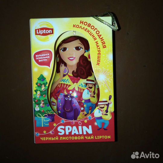 Новогодняя матрешка Lipton