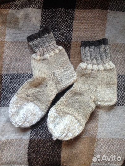 Шерстяные носки