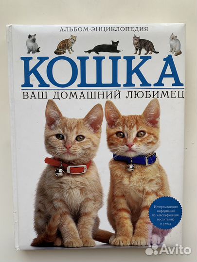 Альбом-энциклопедия кошка