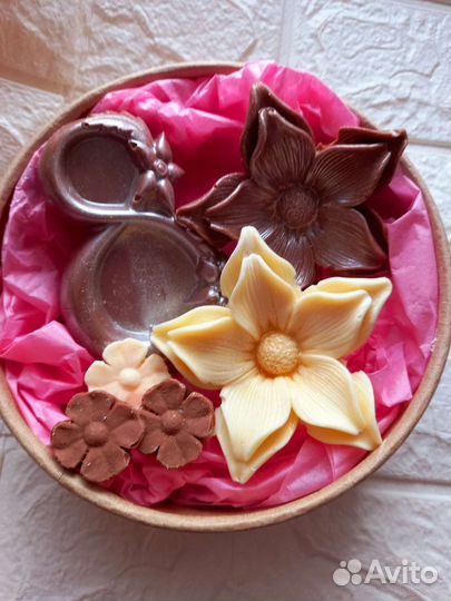 Шоколадные цветы