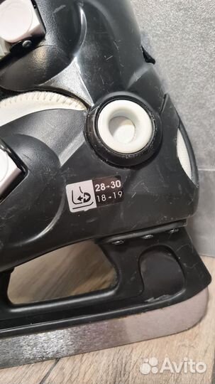 Коньки детские раздвижные 28-30 размер