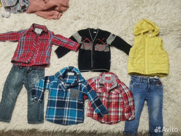 Пакет вещей на мальчика с 1.5 года до 2.5 лет