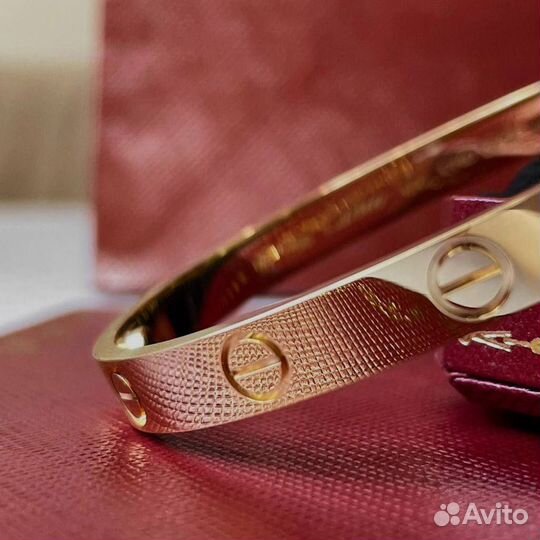 Браслет Cartier love золото