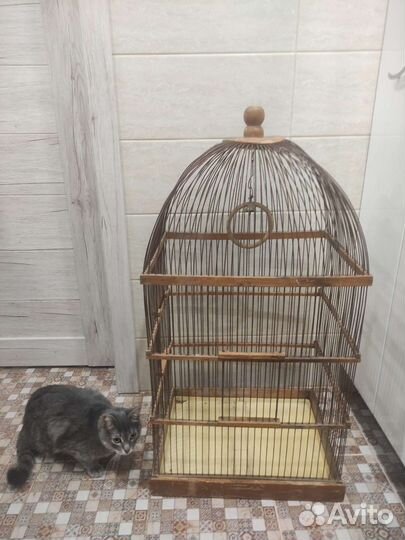 Большая клетка для птиц