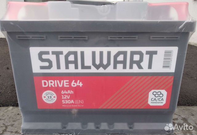 Акб 64 Ач Stalwart