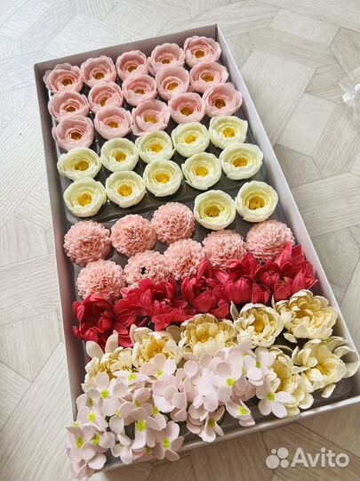 Мыльные розы 50 шт