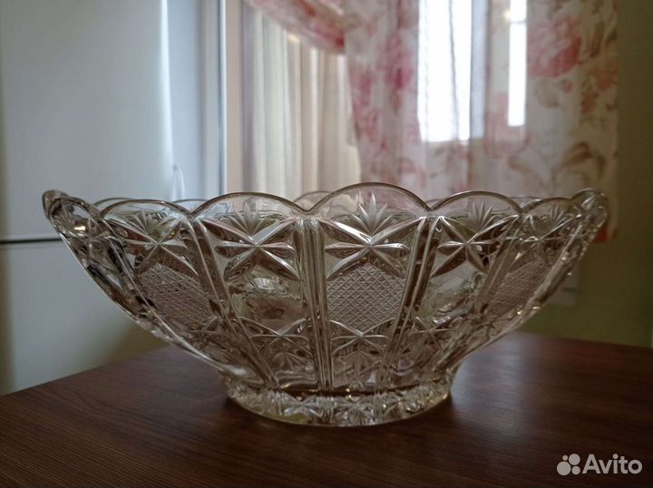 Хрусталь салатник СССР