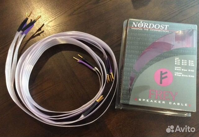Nordost frey speaker cable BI-wire bananas 3M