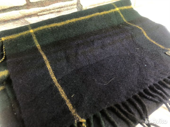 Немецкий Шерстяной Клетчатый Шарф