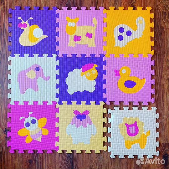 Детский коврик пазл