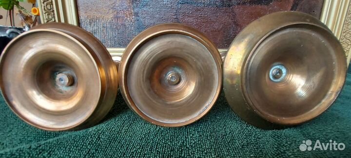 Три подсвечника Юдинъ19 век