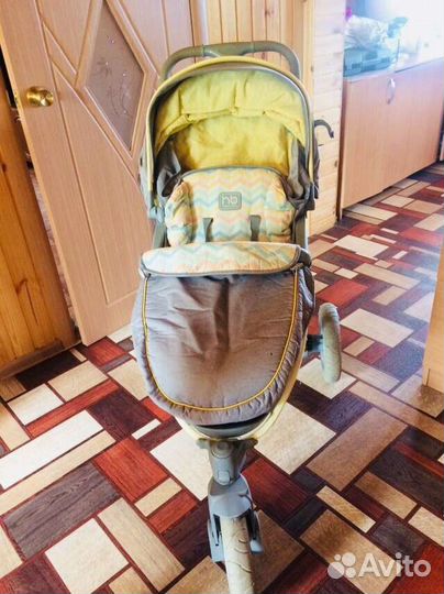 Прогулочная коляска happy baby neon sport