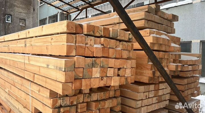 Брус обрезной 150х200х6000мм от производителя