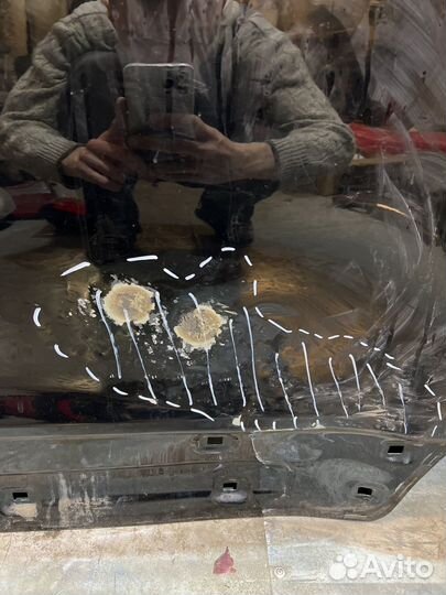 Дверь задняя левая Hyundai Creta