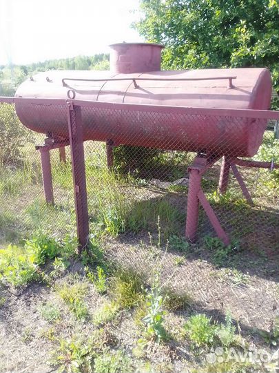 Бочка для воды на дачу