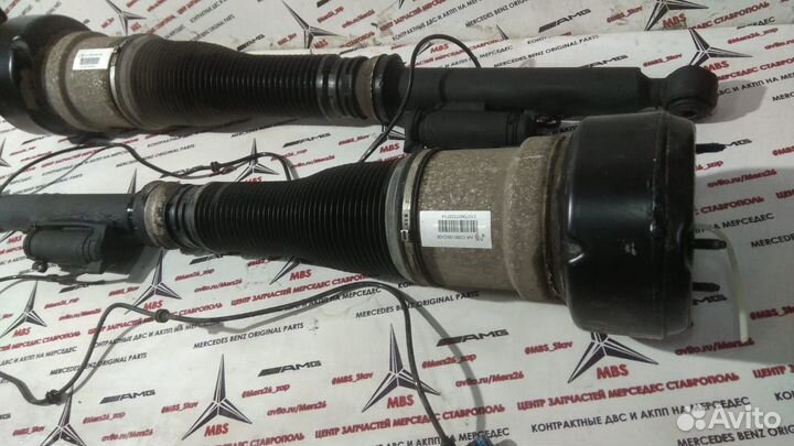 Стойка пневмо зад w221 мерседес