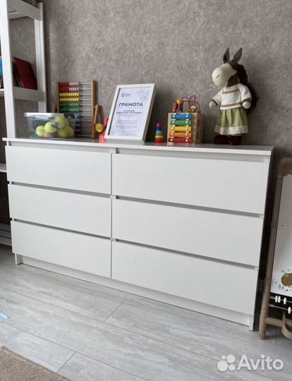 Комод белый 1.4 метра