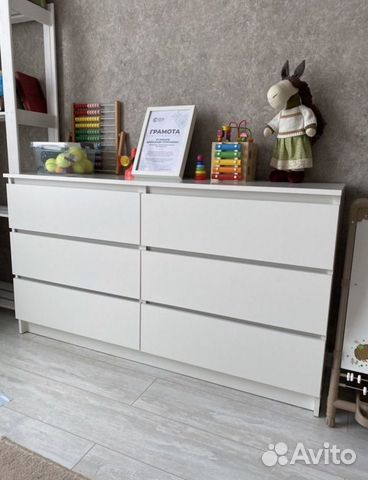 Комод белый 1.4 метра