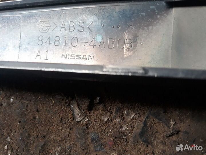 Накладка крышки багажника Nissan Almera G15 2013