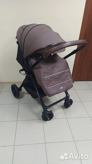 Новая коляска с перекидной ручкой Costa (шоколад
