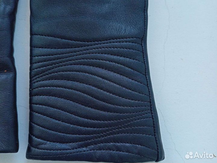 Перчатки женские кожаные 7