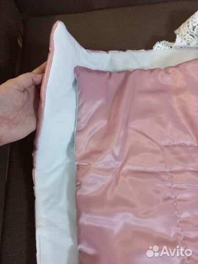 Конверт плед на выписку новорожденного